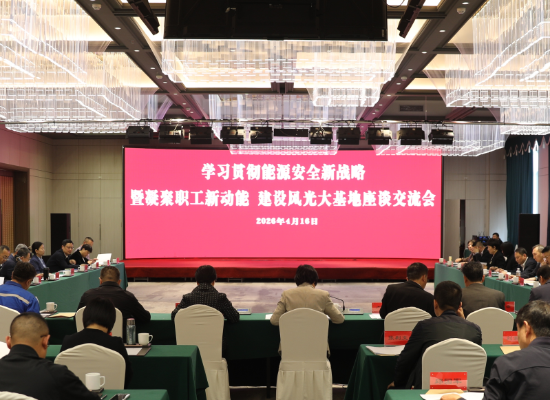 自治区能源化学地质工会举办“学习贯彻能源安全新战略暨凝聚职工新动能 建设风光大基地”座谈交流活动