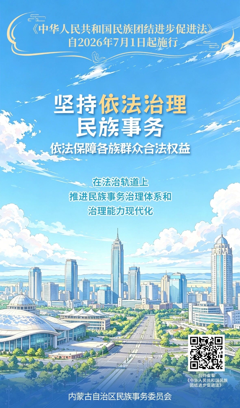 《中华人民共和国民族团结进步促进法》宣传海报（一）6.jpg