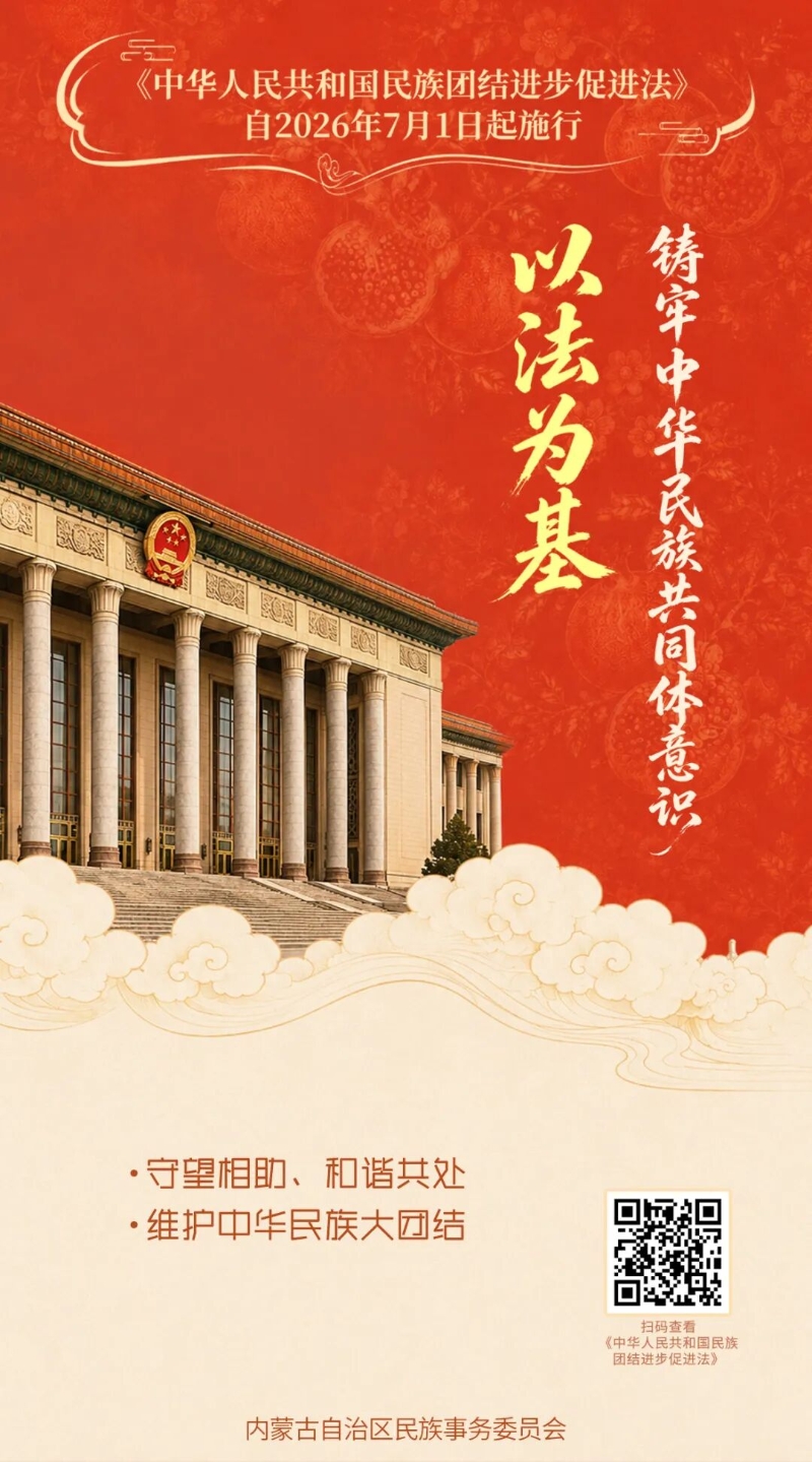《中华人民共和国民族团结进步促进法》宣传海报（二）6.jpg