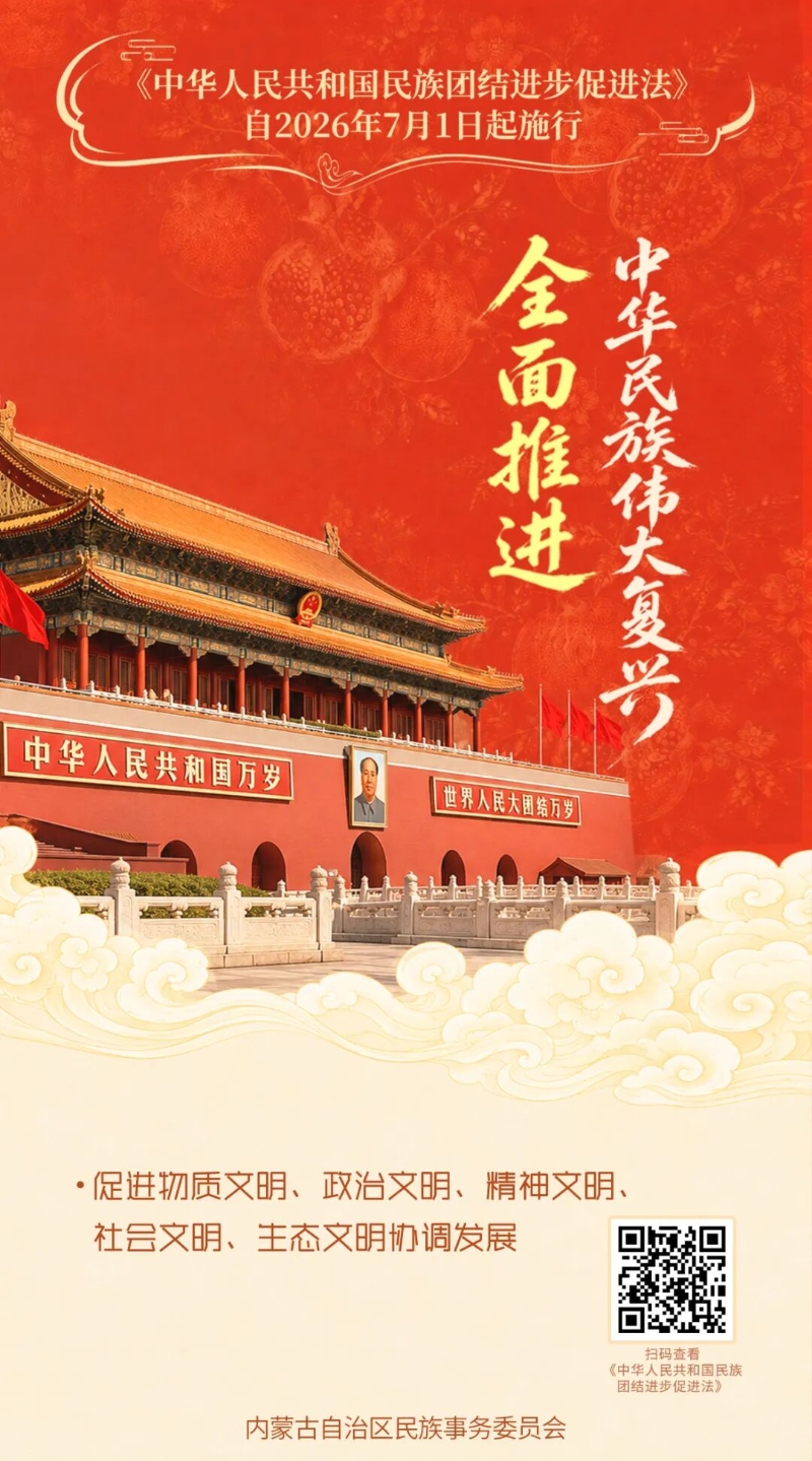 《中华人民共和国民族团结进步促进法》宣传海报（二）4.jpg
